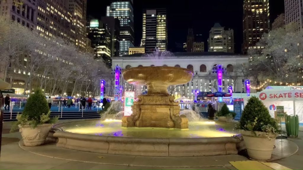 NYC Live : Christmas in New York City Tour Bryant Park December 8, 2020 NYC Live : Christmas in New York City Tour Bryant Park December 8, 2020