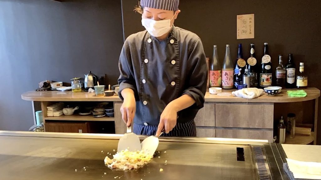 A5 Wagyu Teppanyaki in Osaka - Sai - 大阪 天神橋 鉄板焼き SAI.teppan