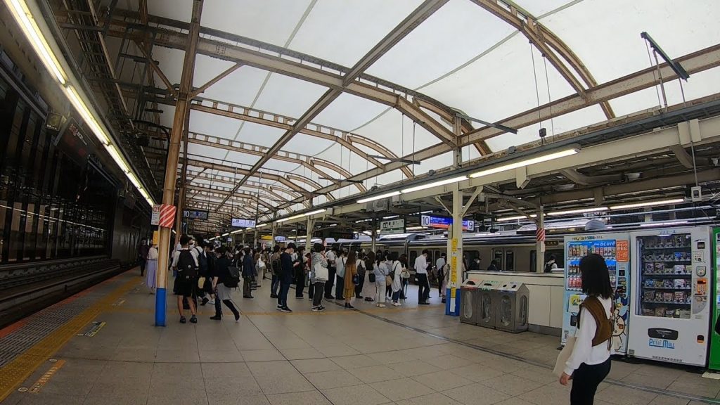 【京急が運転見合わせで無人化？】東海道本線、横浜駅構内を散策してみた！(Japan Walking around Yokohama Station) 横須賀線 京浜東北線