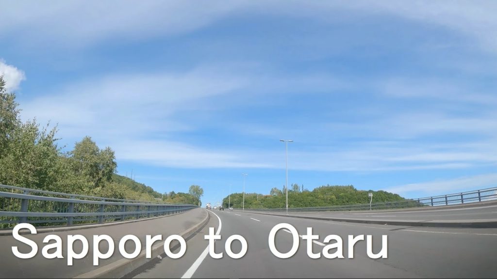 Driving in Hokkaido - Sapporo to Otaru - Japan