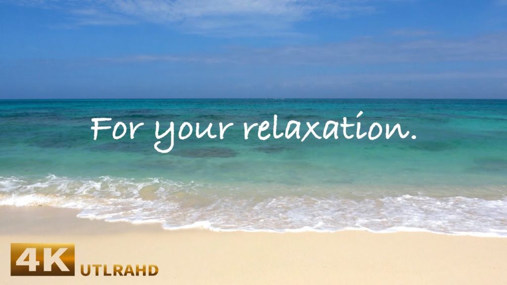 【波音 4K 沖縄】疲れた時に聴きたい波音＆宮古島の海｜relux  healing  asmr sleeping