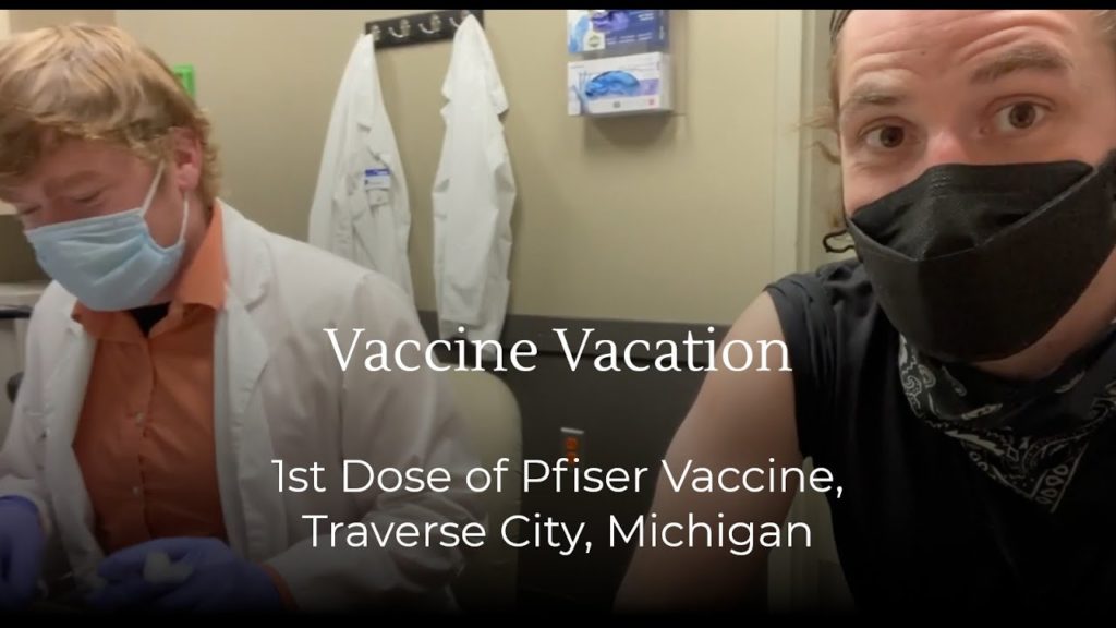 Vaccine Vacation: 1st Dose of Pfizer Vaccine