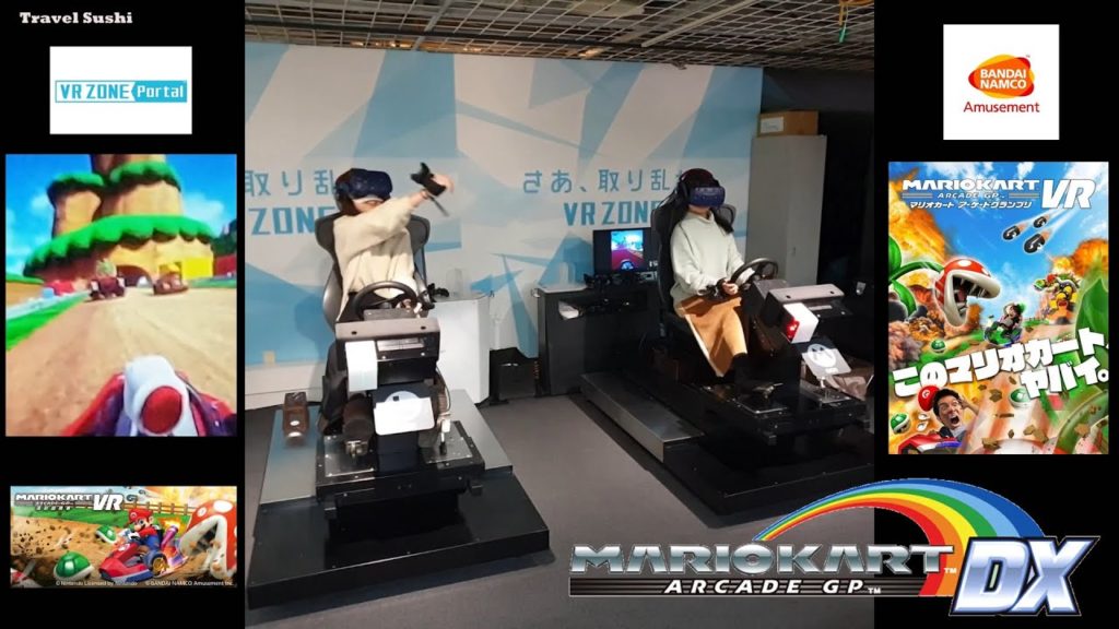 Nintendo Mario Kart GP Arcade VR (VR Zone Portal) in Sapporo, Hokkaido (Bandai Namco Amusement) Nintendo Mario Kart GP Arcade VR (VR Zone Portal) in Sapporo, Hokkaido (Bandai Namco Amusement)