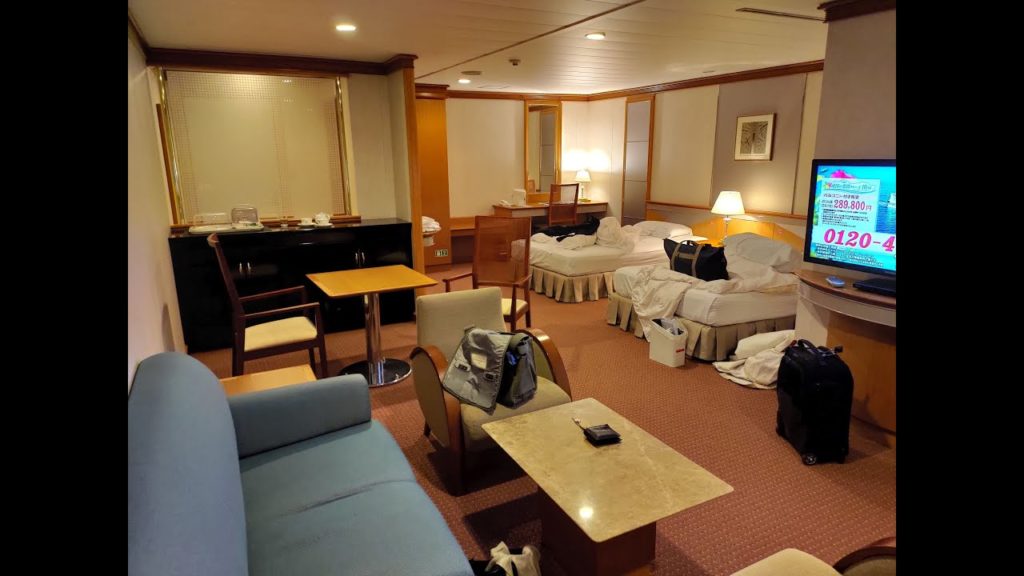 Day 14:  Shin Nihonkai Ferry - "Hamanasu", Maizuru to Otaru, Suite Room｜新日本海フェリー「はまなす」舞鶴ー小樽 スイートルーム