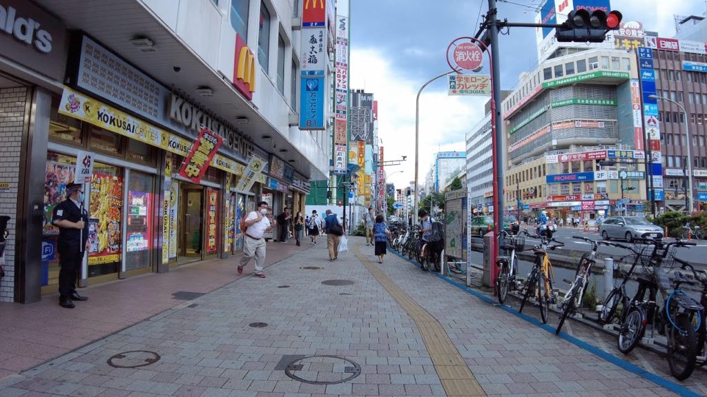 【4K】高田馬場を散歩 Walk on Takadanobaba in Tokyo(東京散歩)【2021】