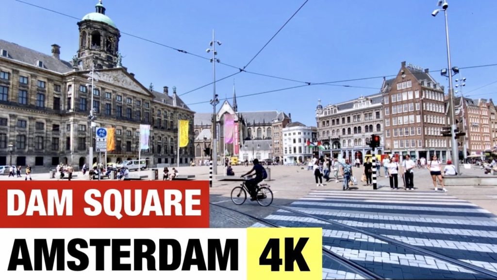 Amsterdam [4K] Centre Walk | Netherlands 2021