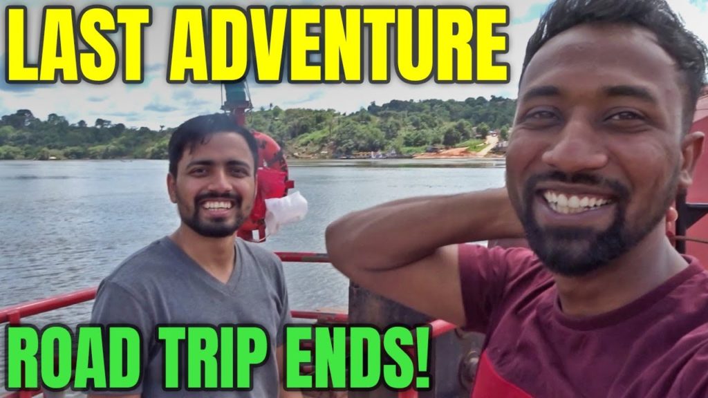 LAST VIDEO of Road Trip with @yatri doctor in Brazil | Loading Car to Passenger Ferry | Amazon PARA