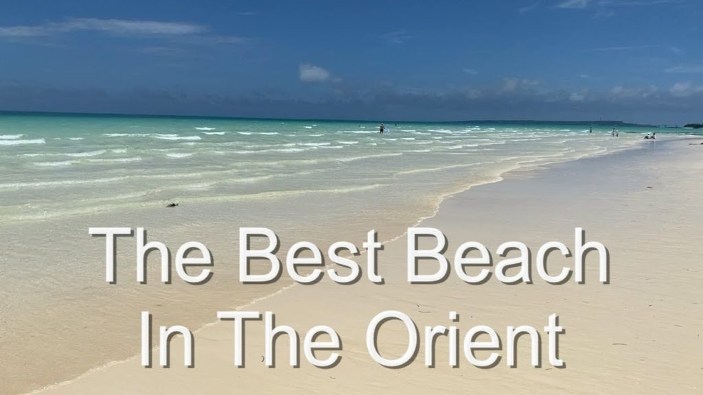 Walk On The Best Beach In The Orient | Yohana Maehama Beach, Miyako island Okinawa Japan