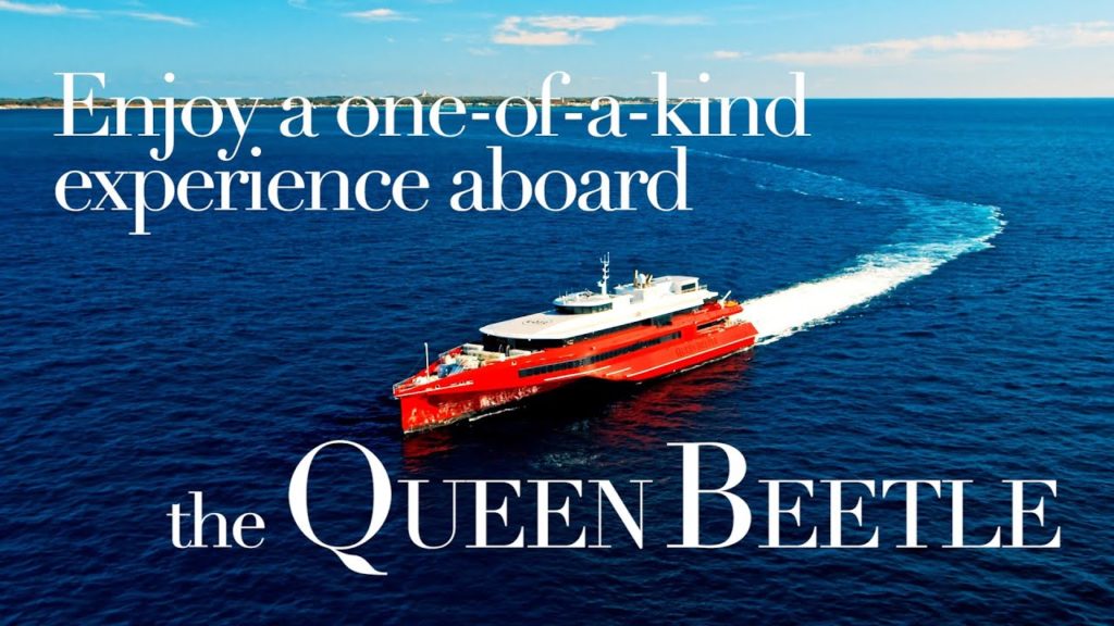 Enjoy a one-of-a-kind experience aboard the Queen Beetle Enjoy a one-of-a-kind experience aboard the Queen Beetle