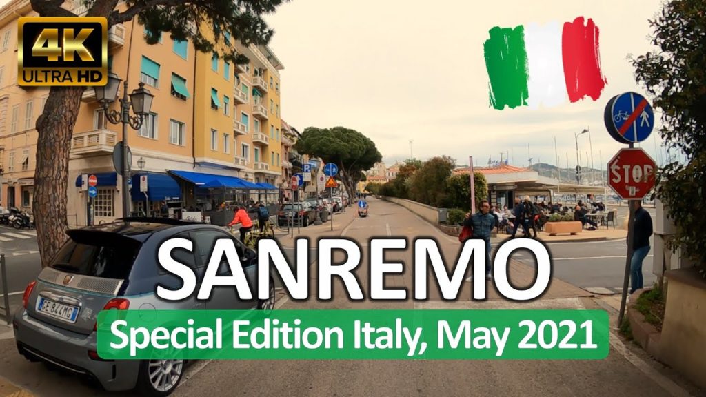 Sanremo, Italy • A Weekend Break From Côte d'Azur • May 16, 2021 • 360° Virtual Tour 4K HDR