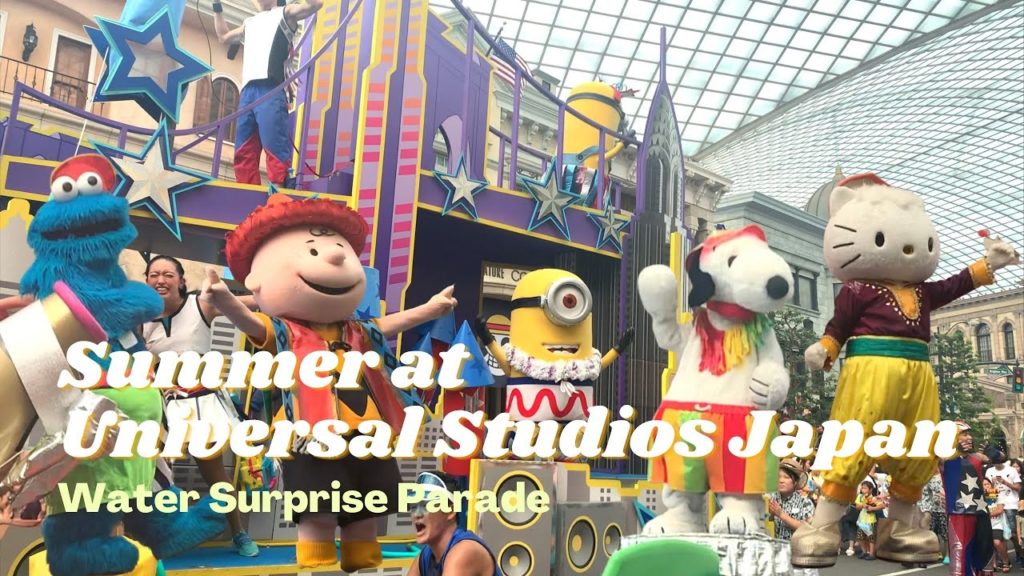Water Surprise Parade at Universal Studios Japan (Summer 2019)