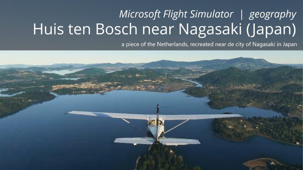 Virtual Flight | Huis ten Bosch in Nagasaki (Japan) | Microsoft Flight Simulator Virtual Flight | Huis ten Bosch in Nagasaki (Japan) | Microsoft Flight Simulator