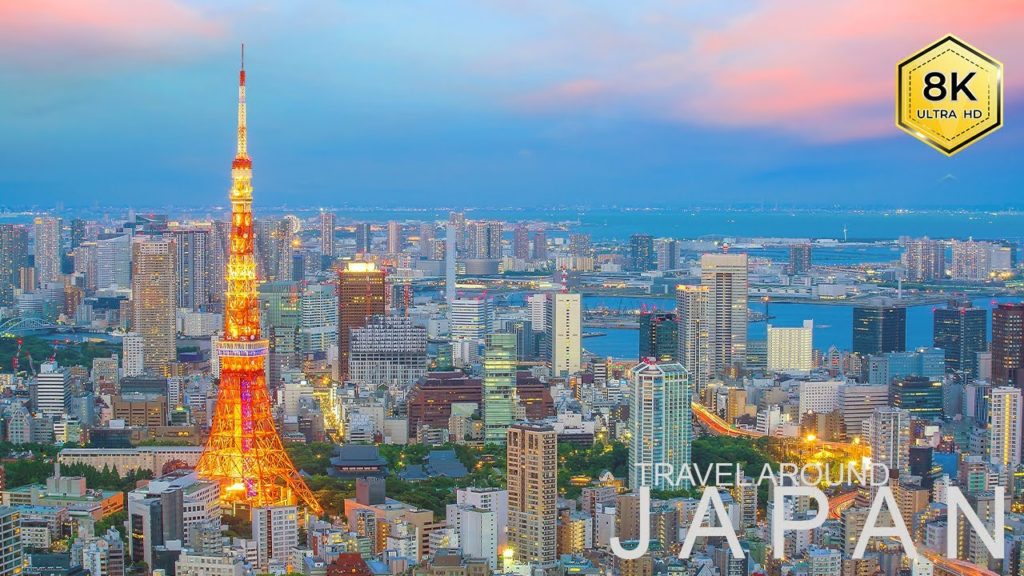 JAPAN Tour in 8K ULTRA HD - Travel to the Best Places in Japan. world 8k videos hdr ultrahd 120 fps