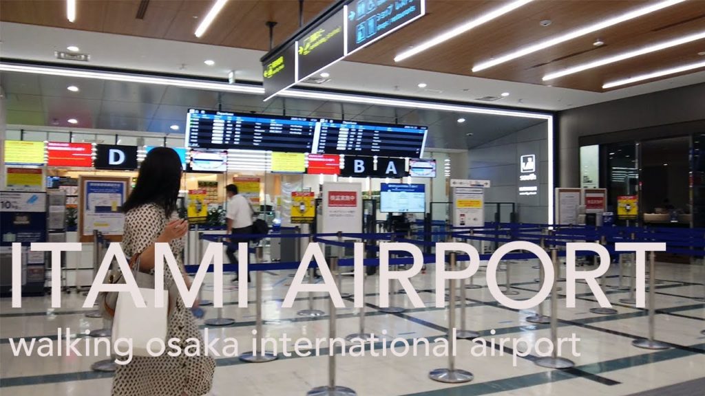 Itami Airport in Osaka – Japan Walking Tour | 4K with Binaural Audio Itami Airport in Osaka - Japan Walking Tour | 4K with Binaural Audio
