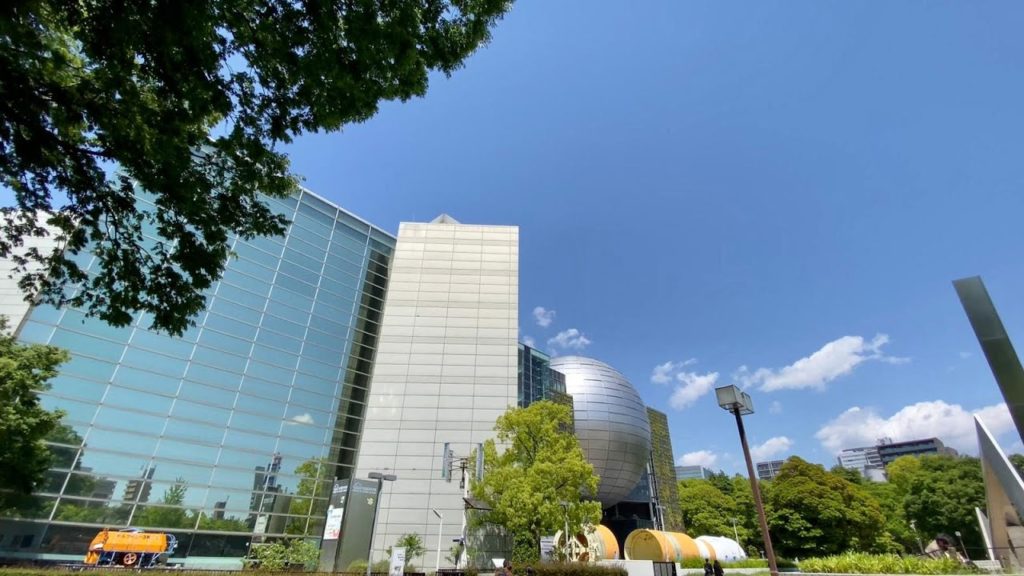 City walk in Nagoya Japan - Beautiful Garden, Night life, Nagoya City Science Museum and Tour part 2