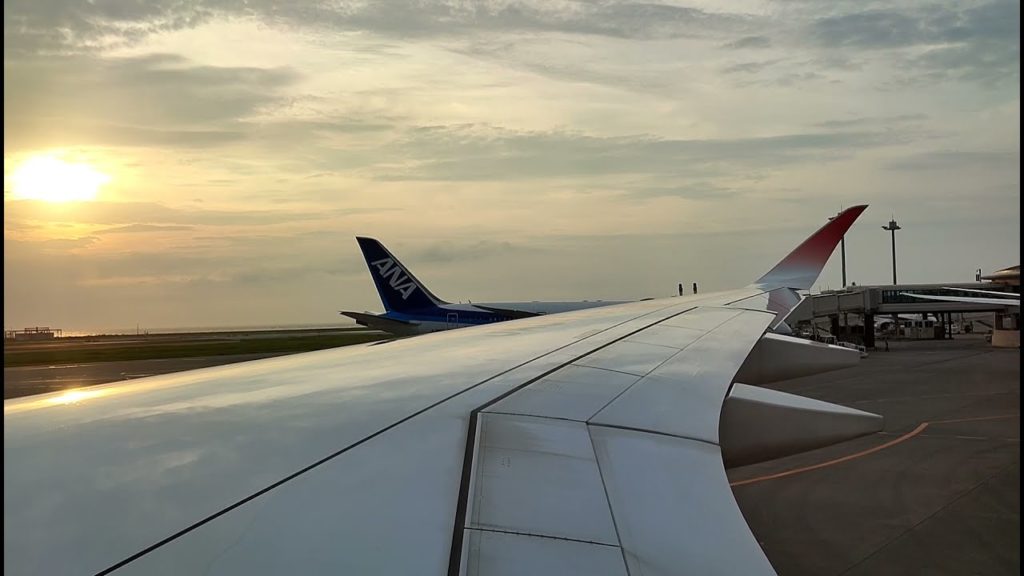 JAPAN AIRLINES AIRBUS A350-900 (JA04XJ) Departing at OKINAWA/NAHA