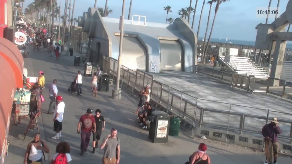 Muscle Beach -Venice CA. – Cam 2 – Jul 11-Morning Muscle Beach -Venice CA. - Cam 2 - Jul 11-Morning