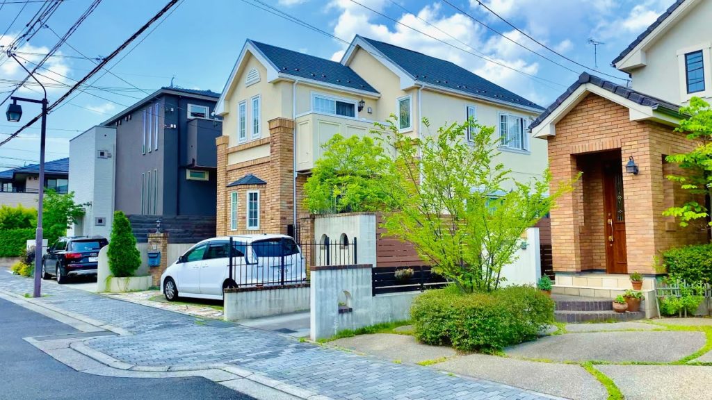 4K Japan Walk - Modern Japanese Houses | Neighborhood Walking Tour | Suburban Nagoya (1/6/2021) #3