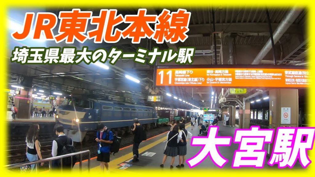 【埼玉最大のターミナル駅】大宮駅構内を散策！ 高崎線、宇都宮線、埼京線、京浜東北線、東北上越新幹線 (Japan Walking around Ōmiya Station)