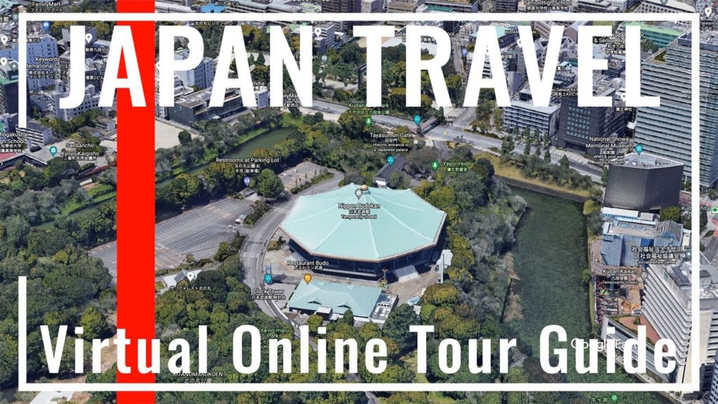 【 4K 】Sightseeing Spots in ChiyodaKu01, Tokyo【 Japan Travel 01 - Google Earth 】