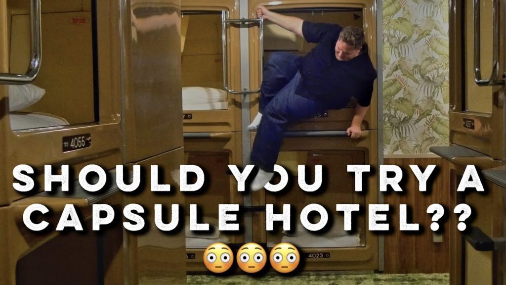 What It's Like In A Japanese Capsule Hotel | Tokyo, Japan