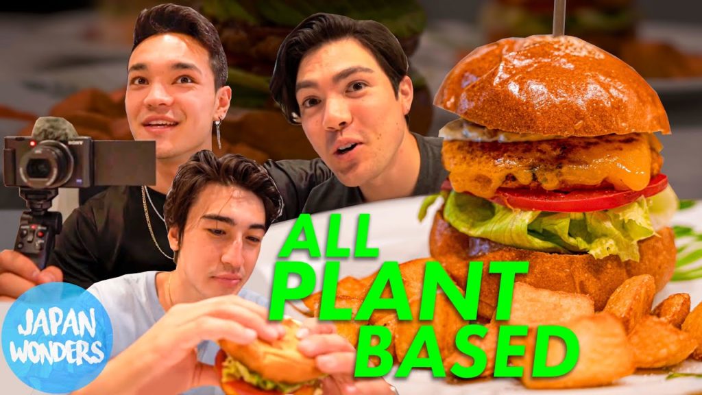 TOKYO'S MOST DELICIOUS ALL PLANT BASED BURGER // The Vegetarian Butcher