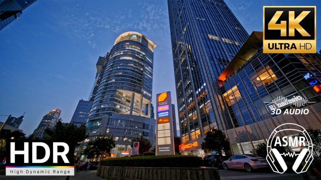 4KHDR | ShangHai Walk | Shanghai New World Mall to Nanjing West Road East Section #ASMR 2021
