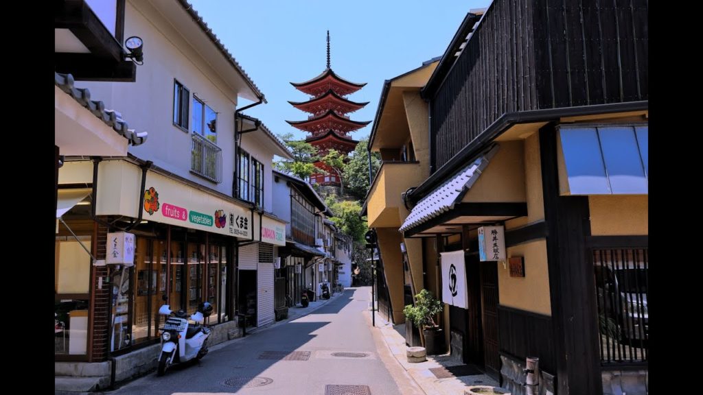 JG☆☆☆☆☆8K HDR 広島 世界遺産宮島の街並(重伝建)と厳島神社(国宝) Hiroshima, World Heritage Miyajima, Shrine and Townscape