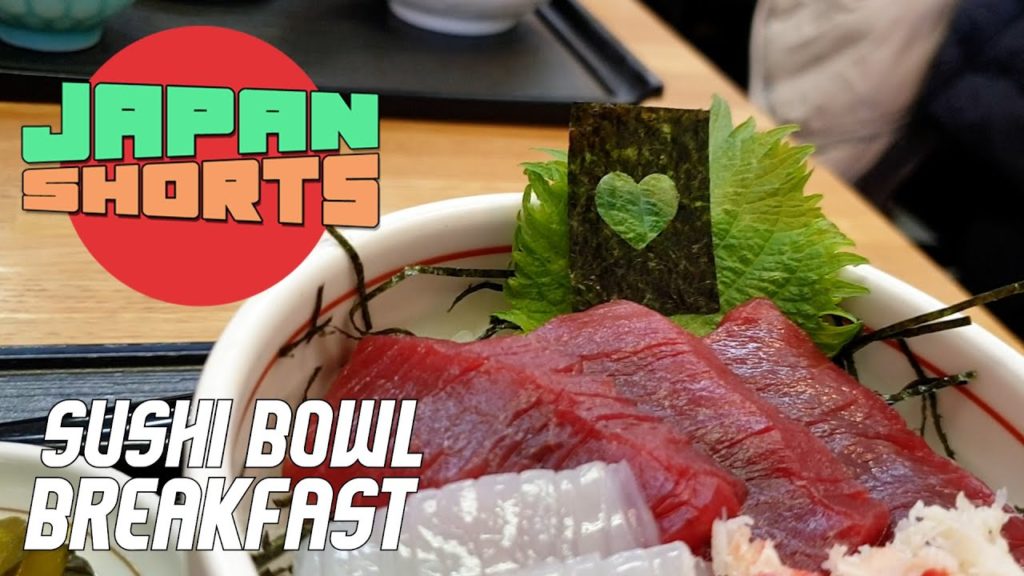 Hakodate sushi bowl breakfast!