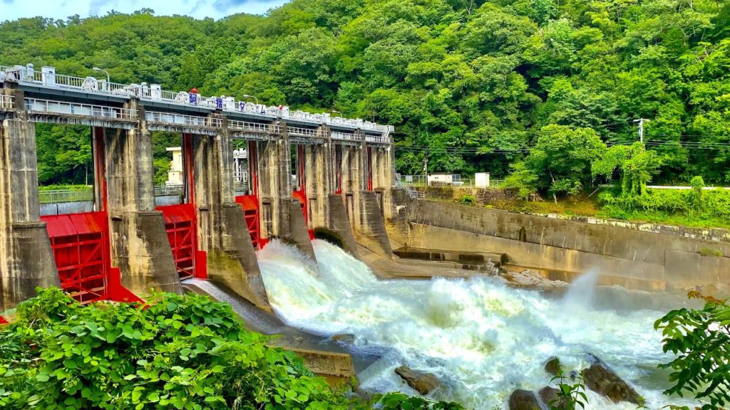Dam Water Release | Waterfall Dam in Toyota City, Aichi, Japan 2021/7/11 Dam Water Release | Waterfall Dam in Toyota City, Aichi, Japan 2021/7/11