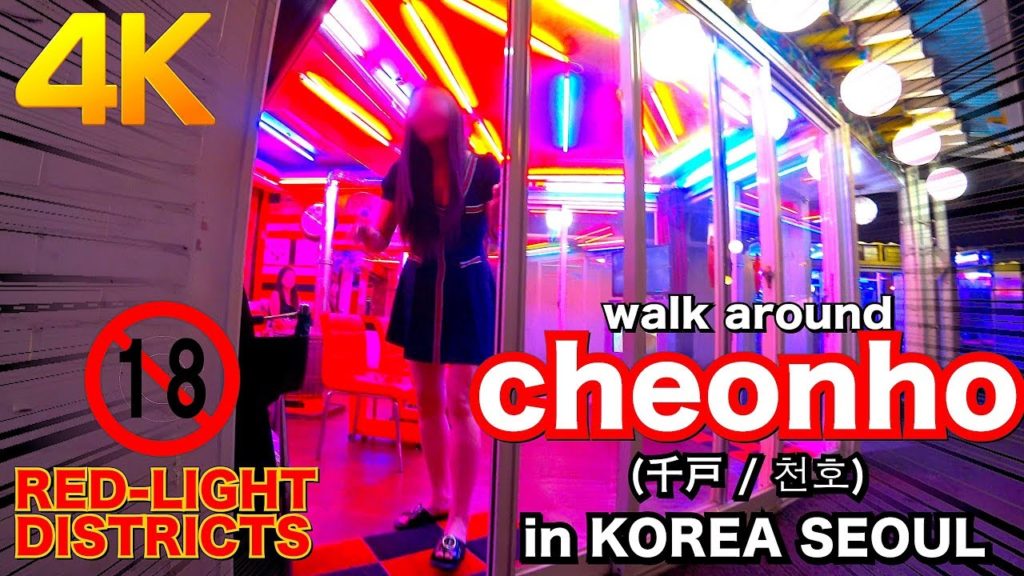 【韓国/千戸】CHEONHO and RED LIGHT DISTRICTS  Korea Seoul -just walking-