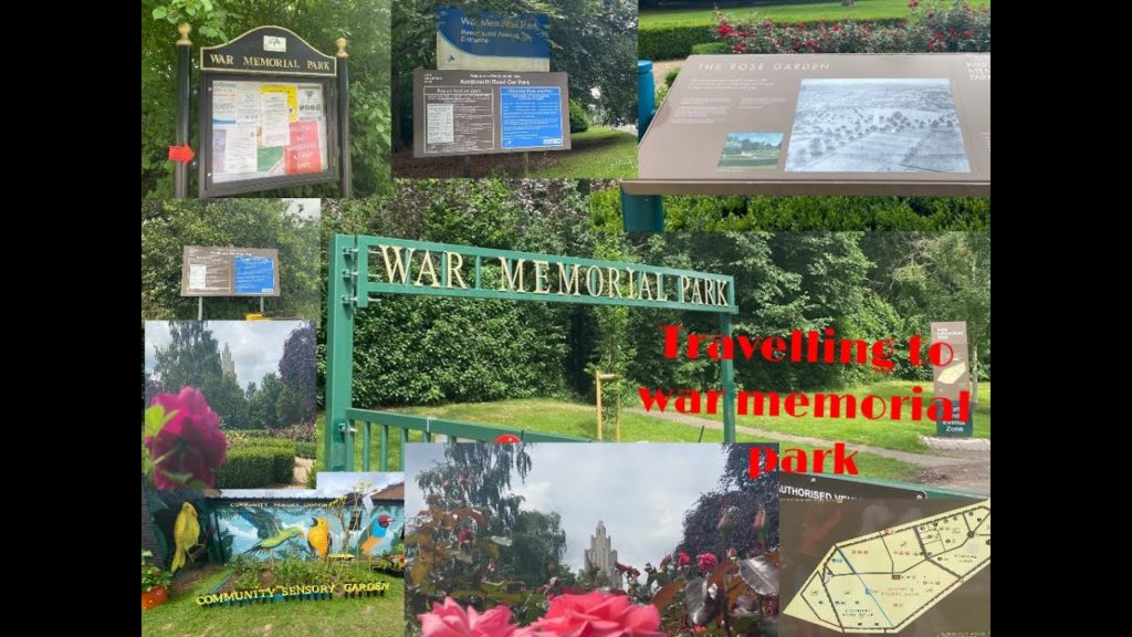Travelling to war memorial park - something travel vlog