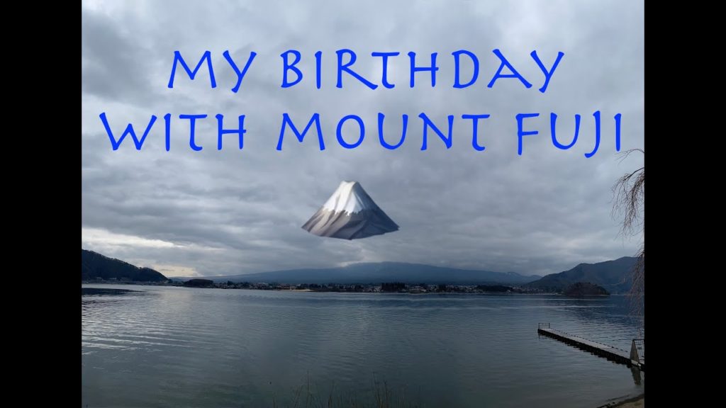 Birthday at Mount Fuji