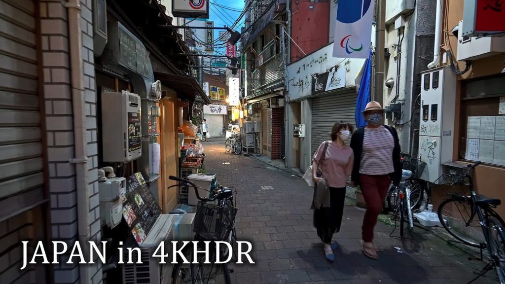 From day Keisei Koiwa to night Koiwa station, Tokyo・4K HDR