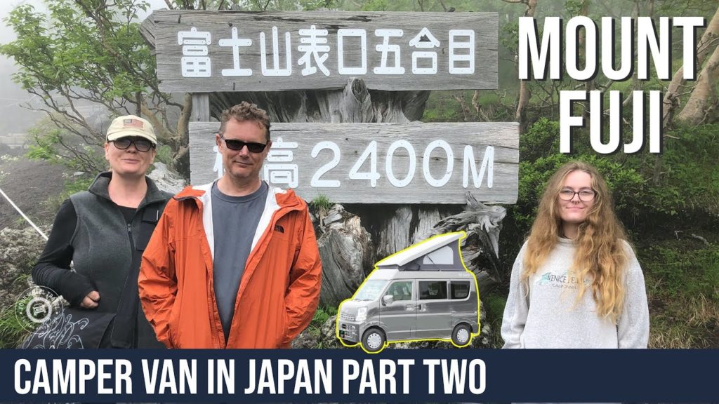 Americans Drive Rented Camper Van to Mount Fuji! | Camper Van In Japan Part Two Americans Drive Rented Camper Van to Mount Fuji! | Camper Van In Japan Part Two