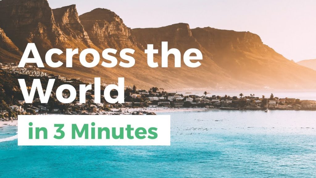 Across the World in 3 Minutes | Travel Video Across the World in 3 Minutes | Travel Video
