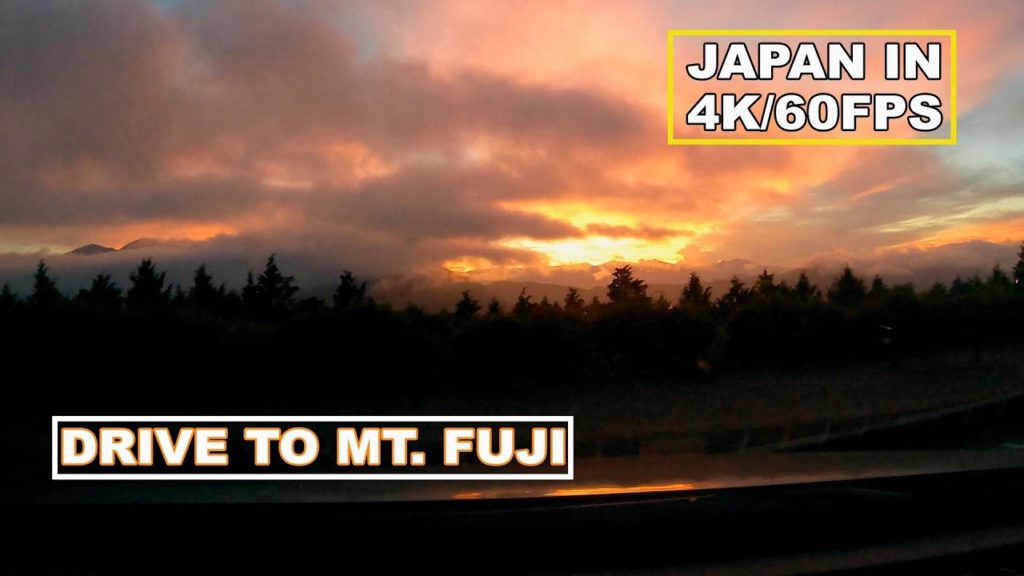 DRIVE TO MOUNTAIN FUJI/PASSING AOKIGAHARA/JAPAN 4K