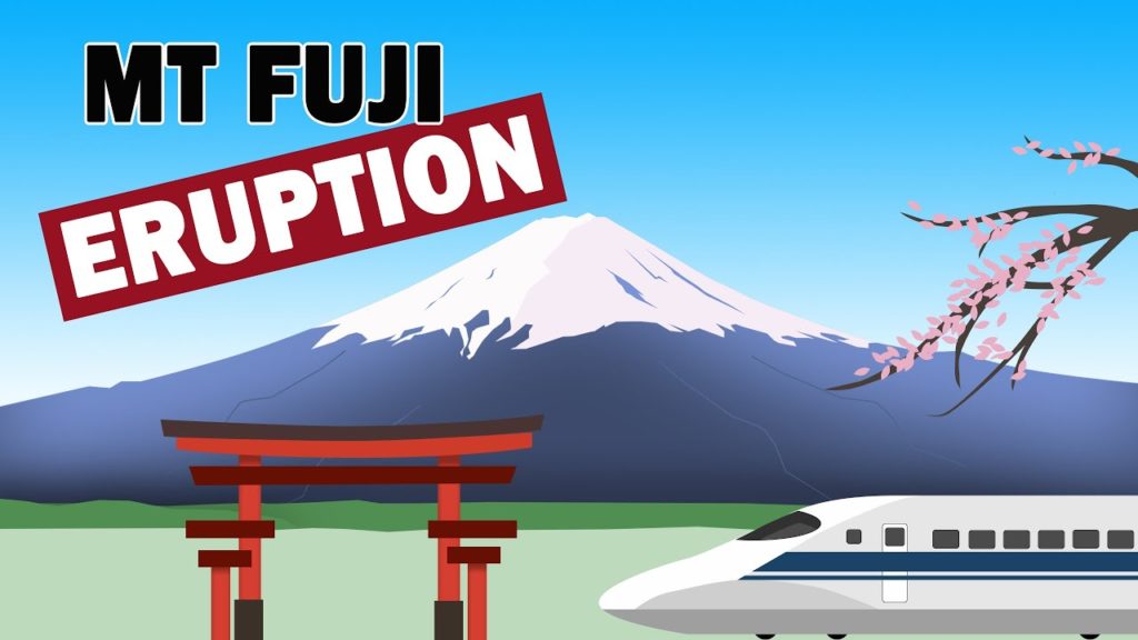 Mt Fuji Eruption 1707, Tokyo Covered in Ash due to Eruption.