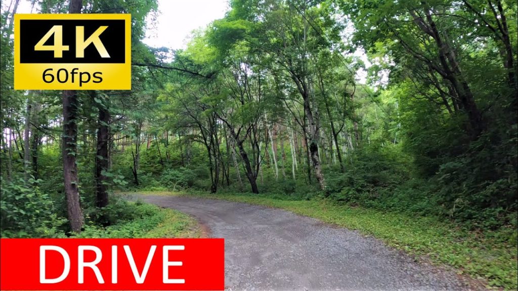 【車載動画/Driver's view】浅間山荘への道：小諸市道ほか/Driving in Japan: Komoro Sta. - Tengu-Onsen, Komoro, Nagano [4K]