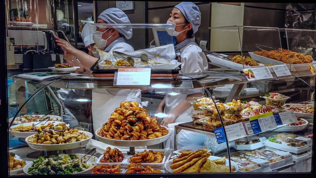 Tokyo's Most Luxurious Area Underground Food Market