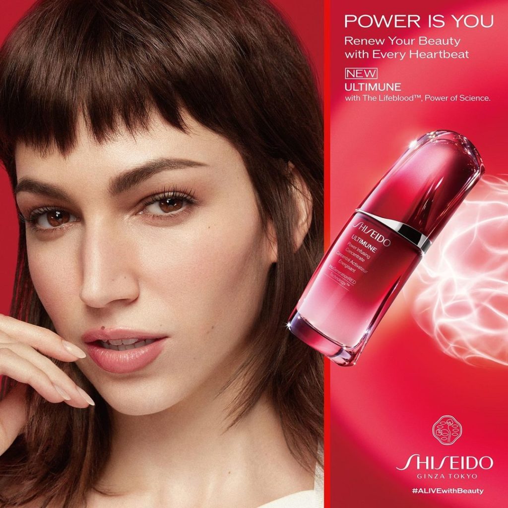 SHISEIDO: We’re proud to introduce Ursula Corbero @ursulolita as Ultimune newest global am… We’re proud to introduce Ursula Corbero @ursulolita as Ultimune newest global am...