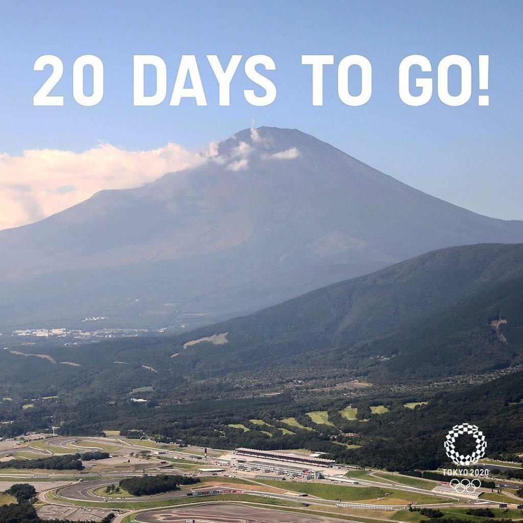 2⃣0⃣ days to go until the Opening Ceremony of the @Olympics!  

東京...