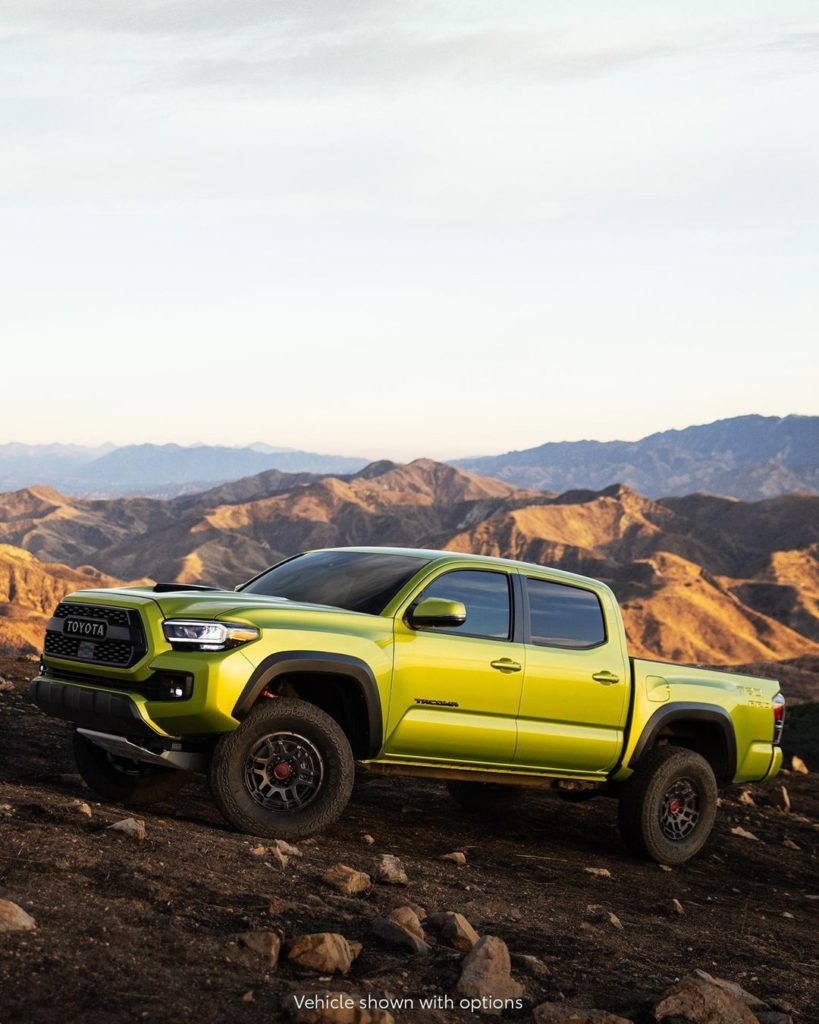 Consider the bar raised. The 2022 #Tacoma #TRD Pro with enhanced performance fea...