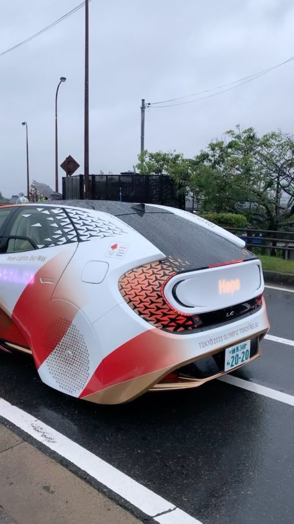 Check out the futuristic AI automated car “LQ”, which was part of the #OlympicTo...