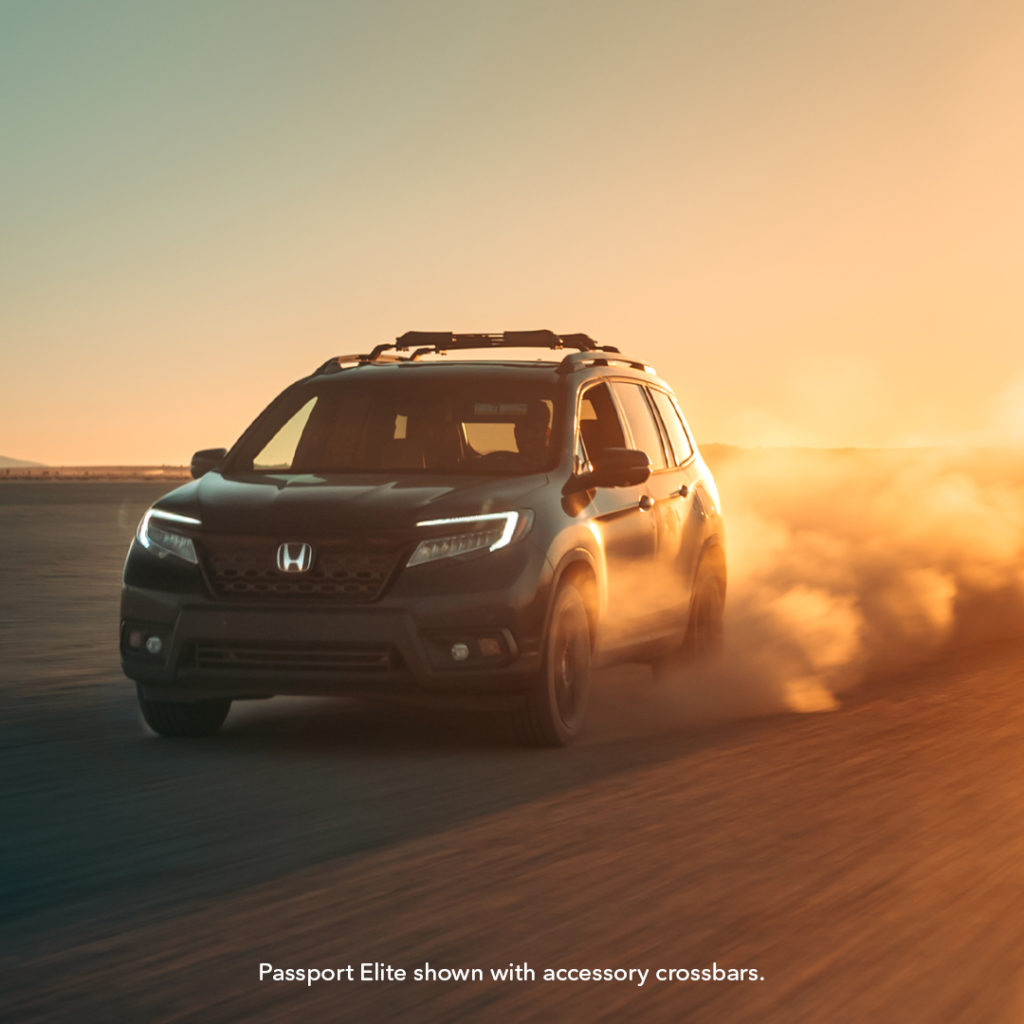 The summer sun shines for you. #HondaPassport...