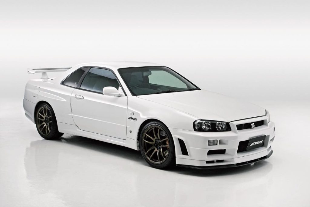 WORK EMOTION CR KIWAMI
R34 SKYLINE GT-R

#workwheels #workwheelsjapan  #artofwhe...