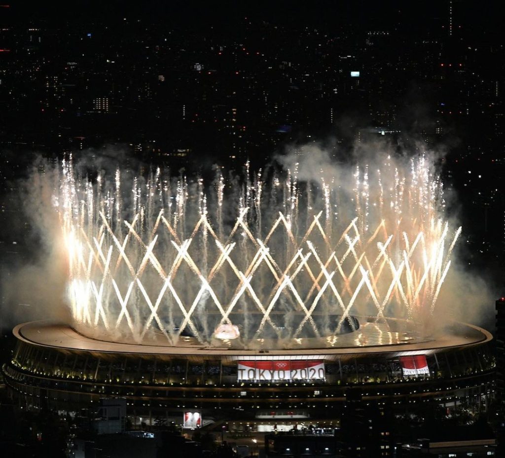 The Japan Times: Fireworks light up Tokyo’s National Stadium at Friday’s Games opening ceremony. … Fireworks light up Tokyo's National Stadium at Friday's Games opening ceremony. ...