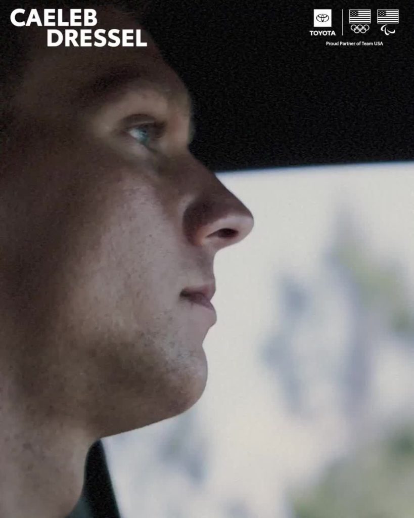 @CaelebDressel and #TeamToyota are in sync and on the move to the #TokyoOlympics...