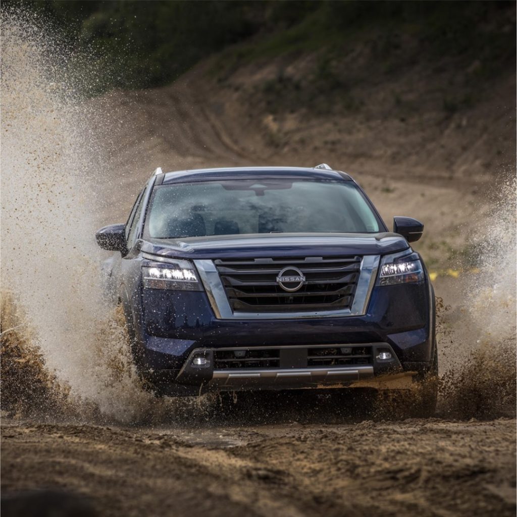 The #NissanPathfinder is here for it all. #Nissan...