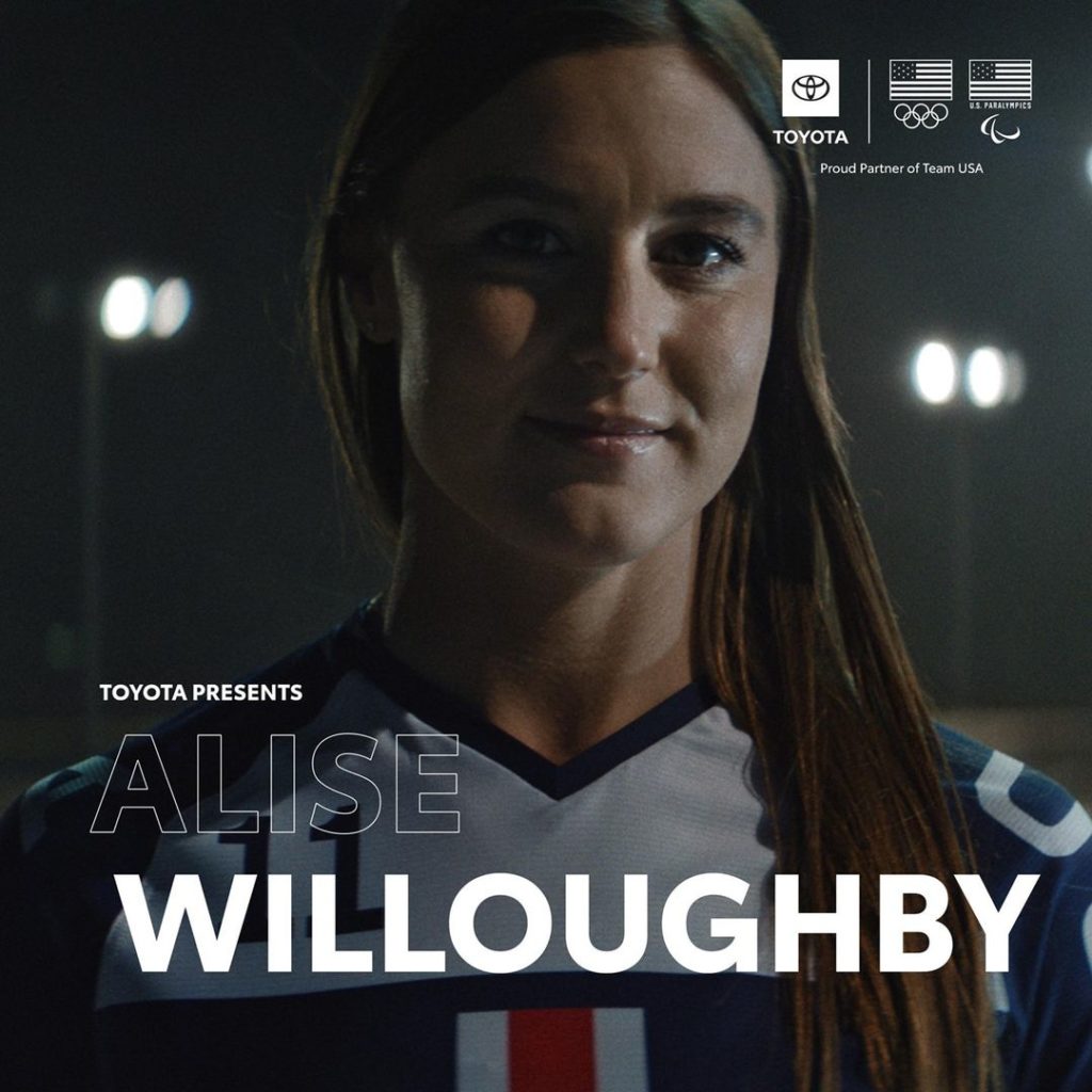 @alisepost11 keeps the pedals turning by riding for more than herself. Because h...